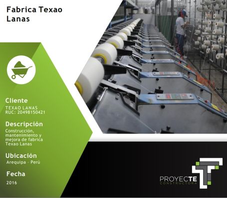 Fabrica Texao Lanas